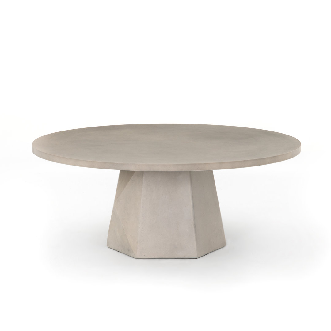 Clemmie Concrete Coffee Table